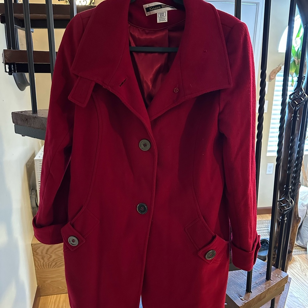 Kristen Blake Vintage Women's Wool Blend Pea Coat